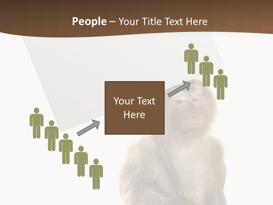 Hold Empty Animal PowerPoint Template