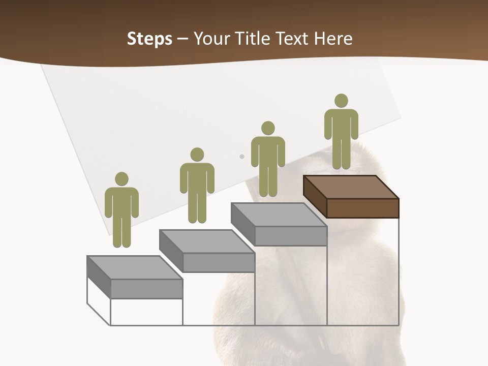 Hold Empty Animal PowerPoint Template