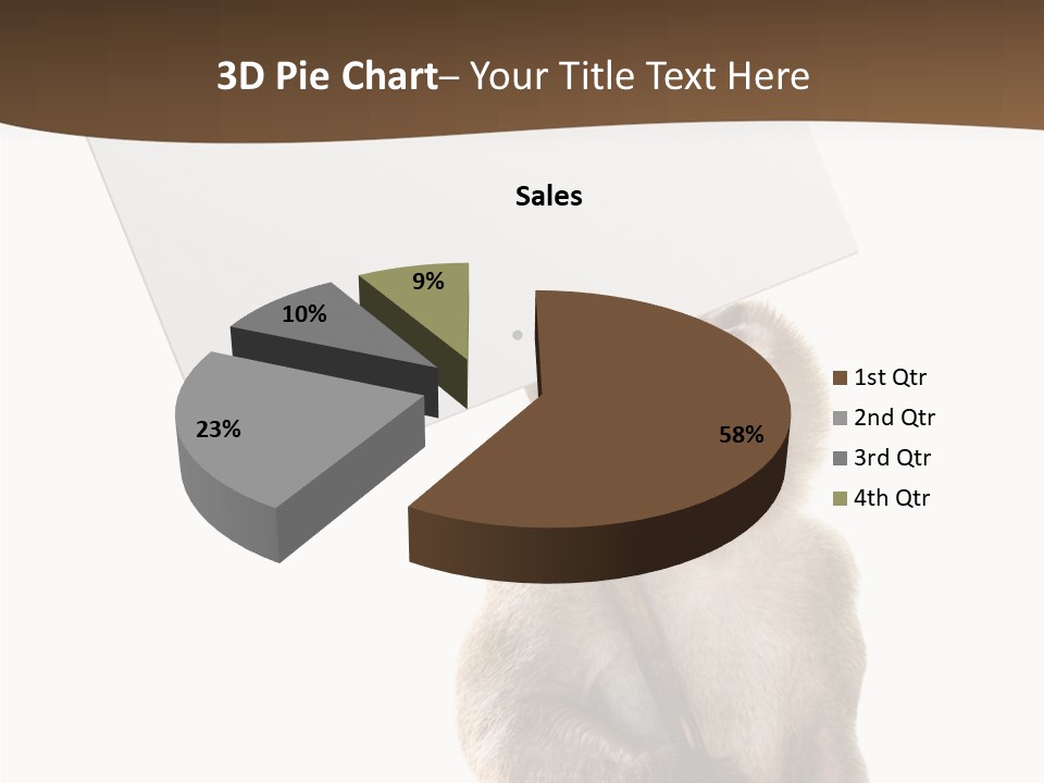 Hold Empty Animal PowerPoint Template
