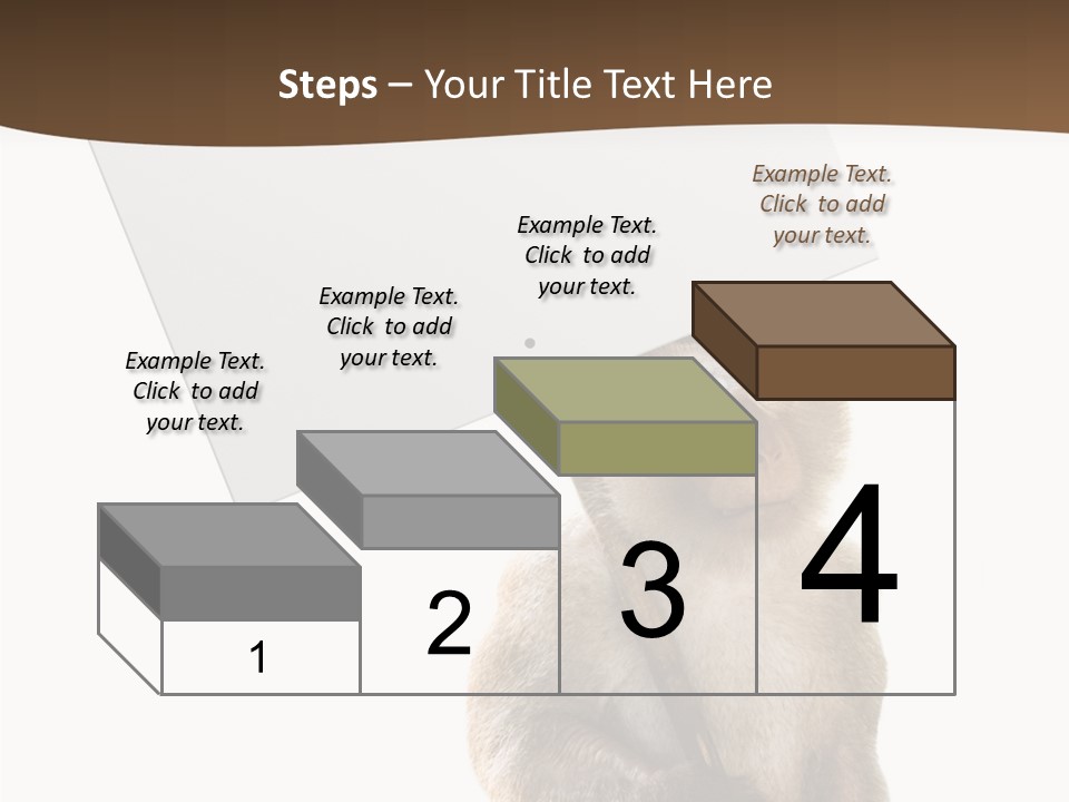 Hold Empty Animal PowerPoint Template