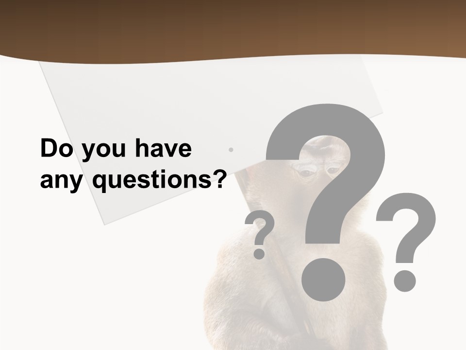 Hold Empty Animal PowerPoint Template