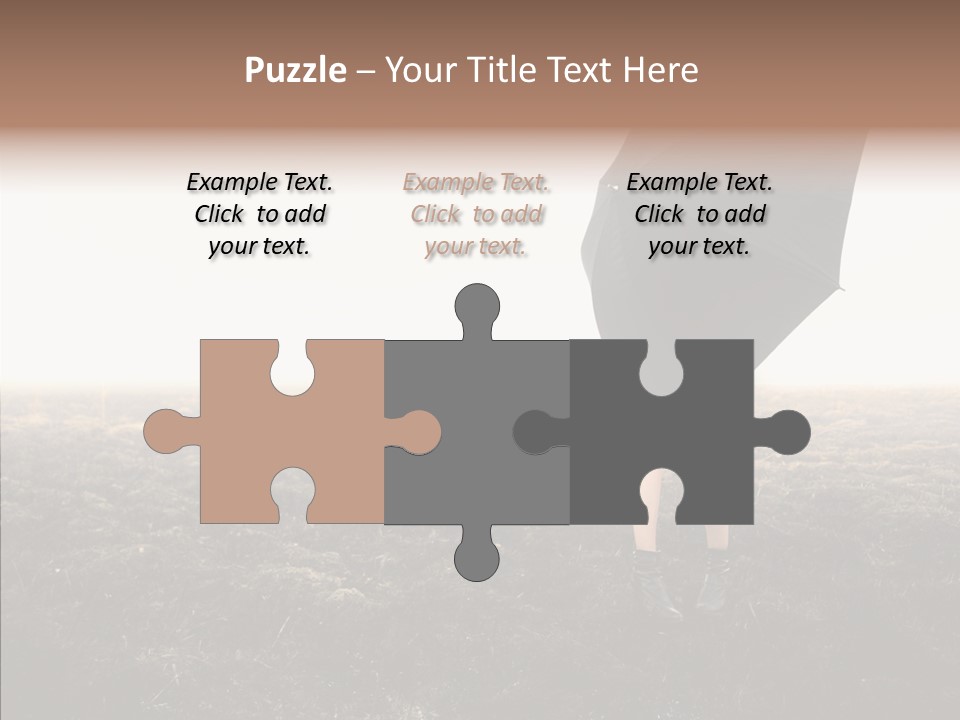 Cataclysms Clothes Tornado PowerPoint Template