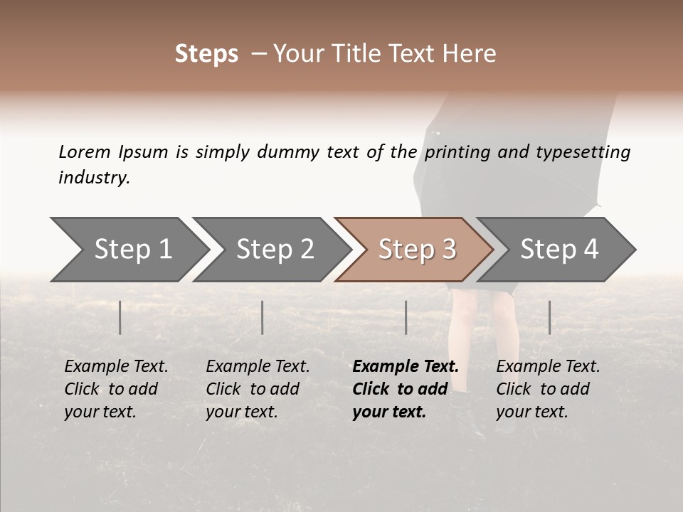 Cataclysms Clothes Tornado PowerPoint Template