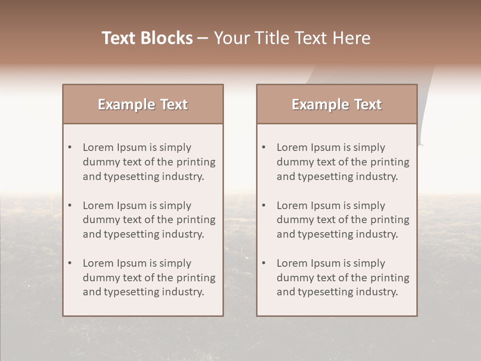 Cataclysms Clothes Tornado PowerPoint Template