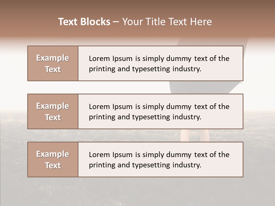 Cataclysms Clothes Tornado PowerPoint Template