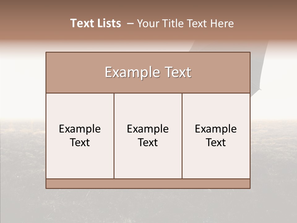Cataclysms Clothes Tornado PowerPoint Template