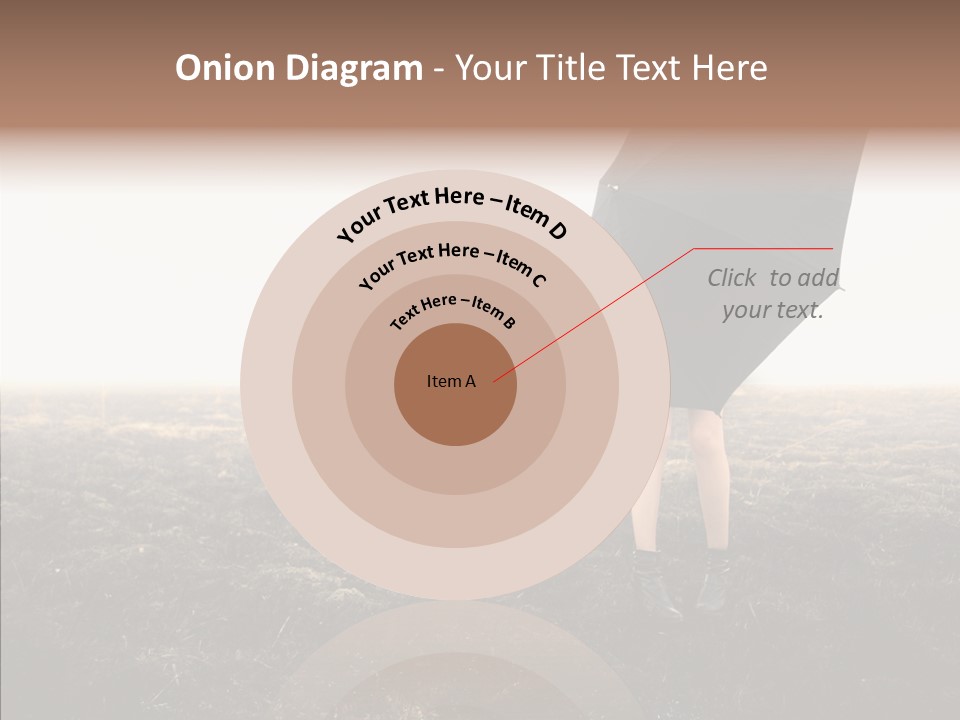 Cataclysms Clothes Tornado PowerPoint Template