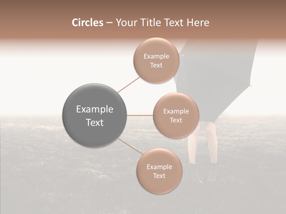 Cataclysms Clothes Tornado PowerPoint Template