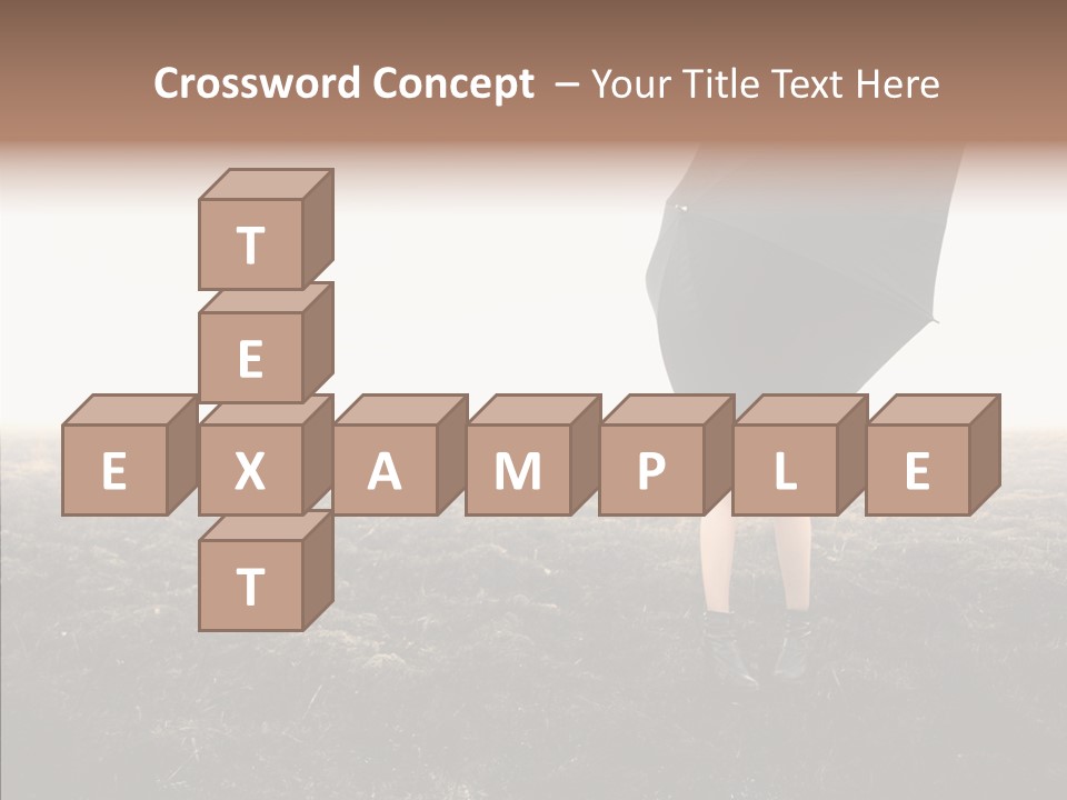 Cataclysms Clothes Tornado PowerPoint Template