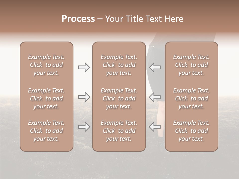 Cataclysms Clothes Tornado PowerPoint Template