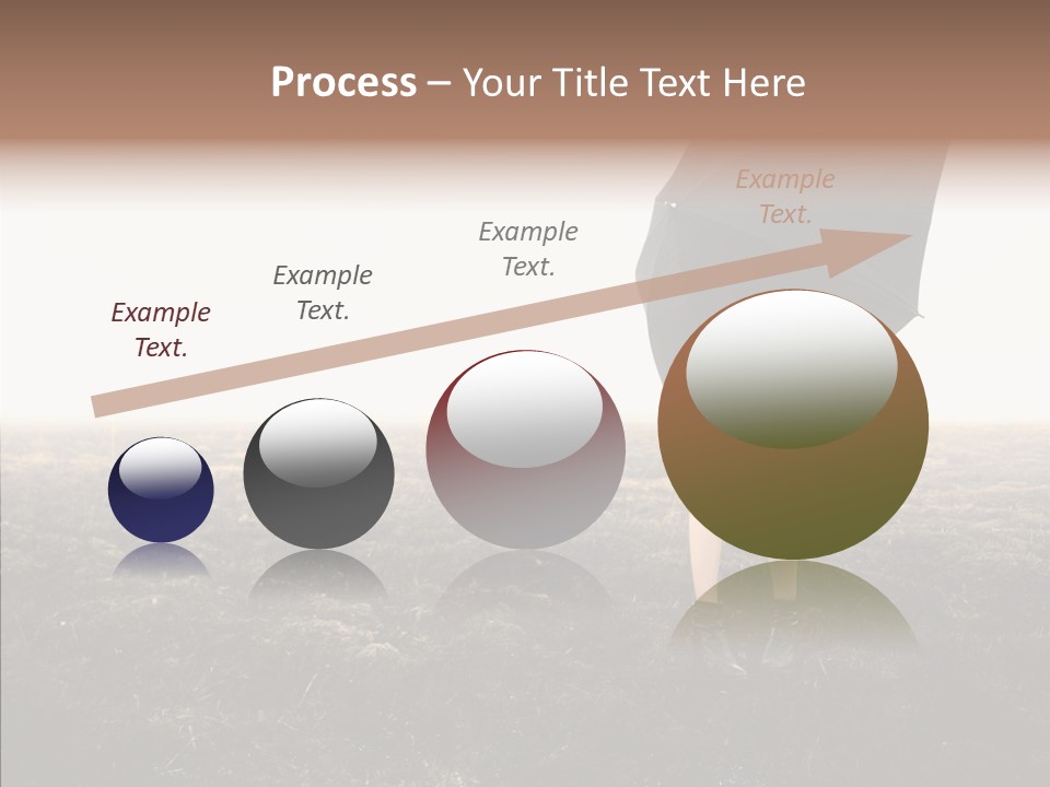 Cataclysms Clothes Tornado PowerPoint Template