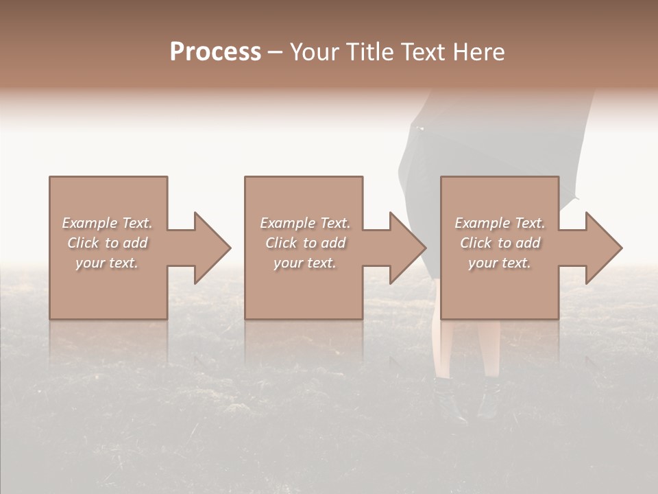 Cataclysms Clothes Tornado PowerPoint Template