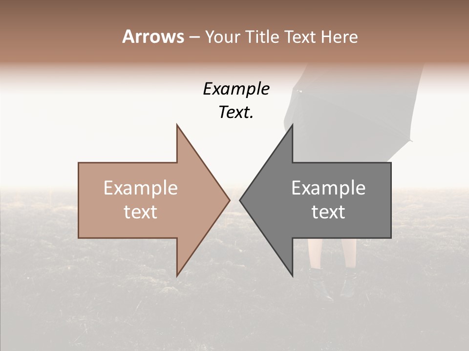 Cataclysms Clothes Tornado PowerPoint Template
