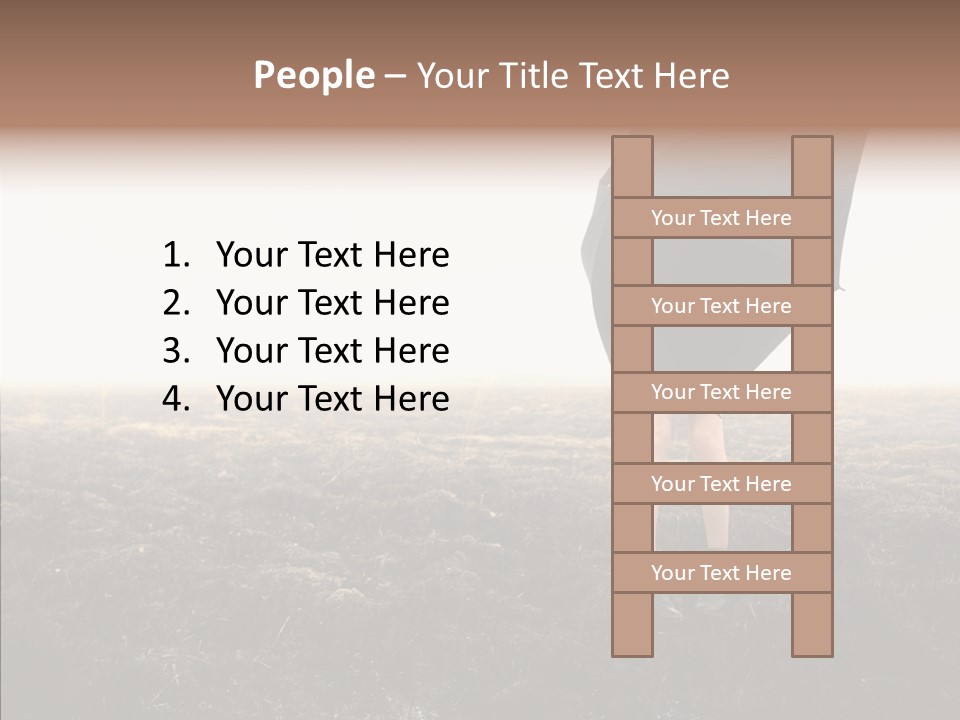 Cataclysms Clothes Tornado PowerPoint Template