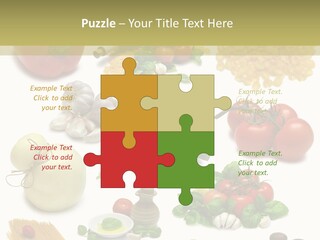 Isolated Bottle Red PowerPoint Template