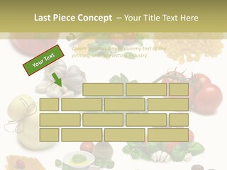 Isolated Bottle Red PowerPoint Template