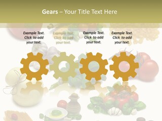 Isolated Bottle Red PowerPoint Template