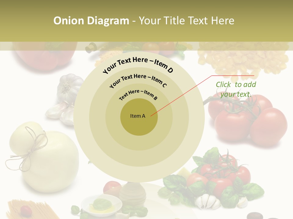 Isolated Bottle Red PowerPoint Template