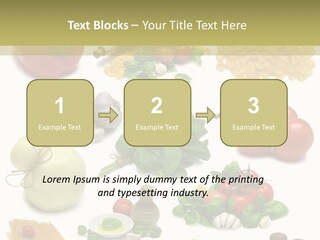 Isolated Bottle Red PowerPoint Template