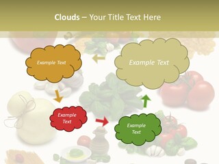 Isolated Bottle Red PowerPoint Template