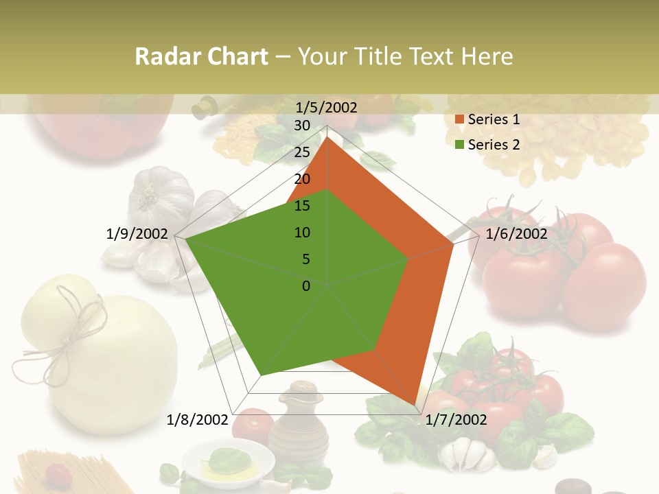 Isolated Bottle Red PowerPoint Template