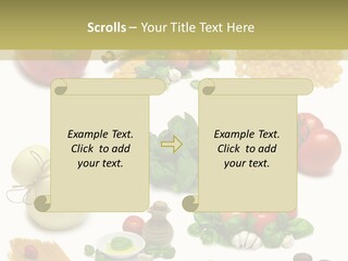 Isolated Bottle Red PowerPoint Template
