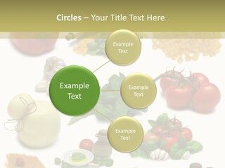 Isolated Bottle Red PowerPoint Template