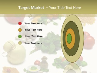 Isolated Bottle Red PowerPoint Template