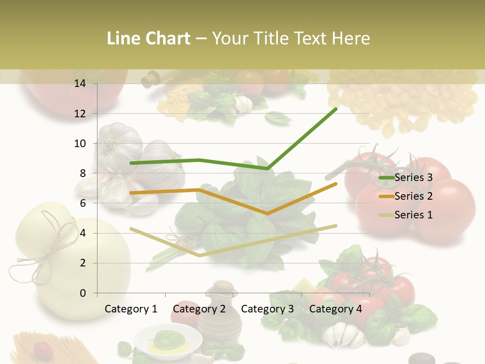 Isolated Bottle Red PowerPoint Template