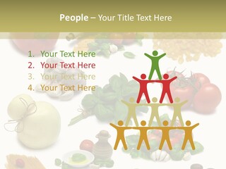 Isolated Bottle Red PowerPoint Template