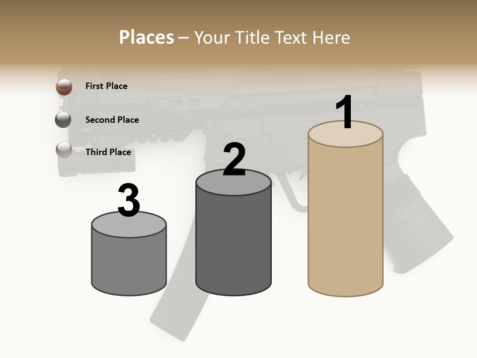 War Military Shooting PowerPoint Template