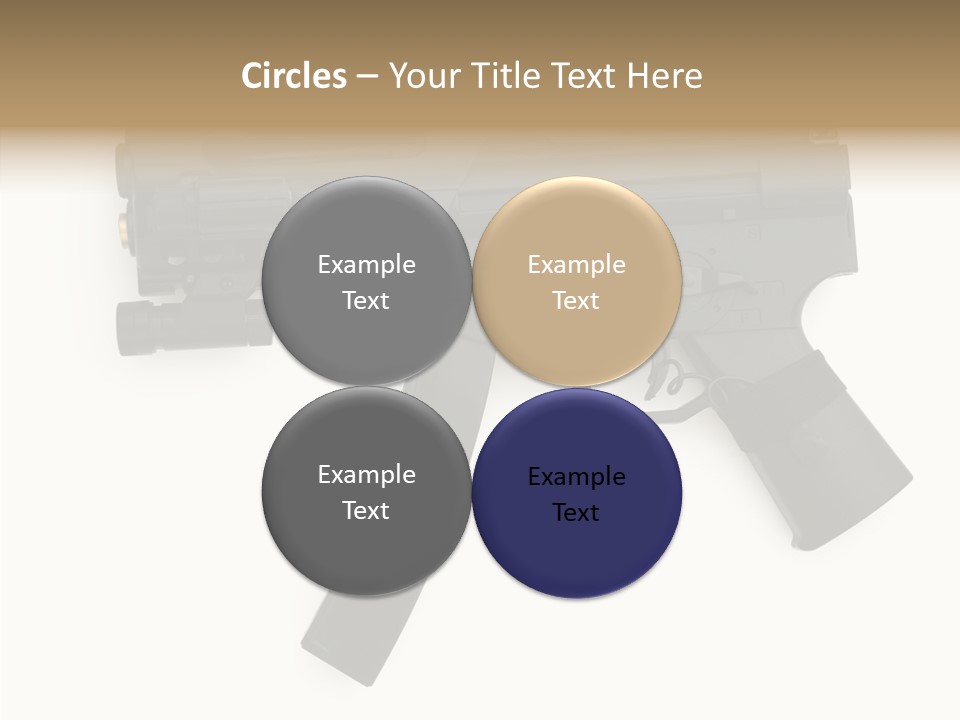 War Military Shooting PowerPoint Template