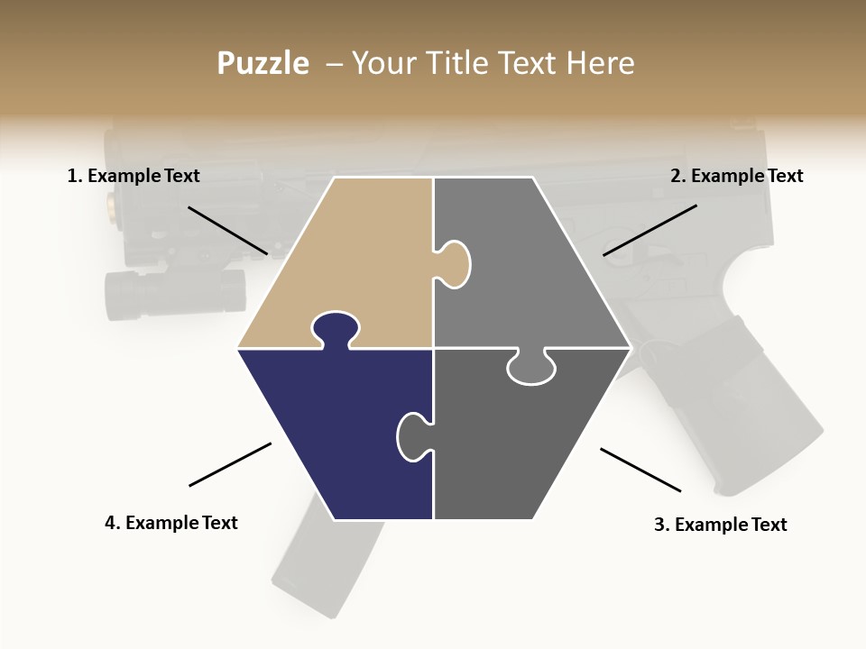War Military Shooting PowerPoint Template