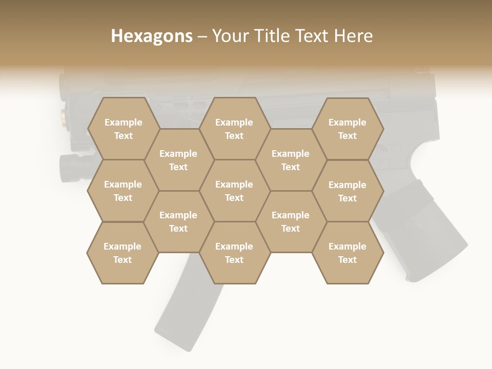 War Military Shooting PowerPoint Template