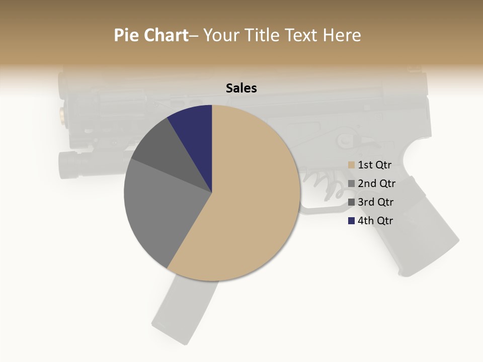 War Military Shooting PowerPoint Template