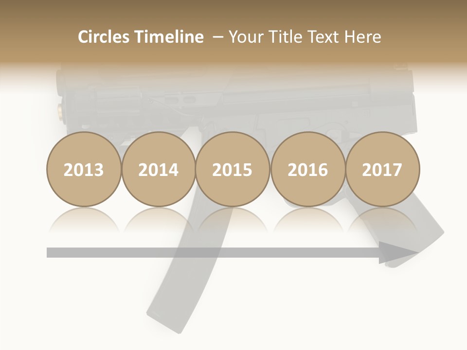 War Military Shooting PowerPoint Template