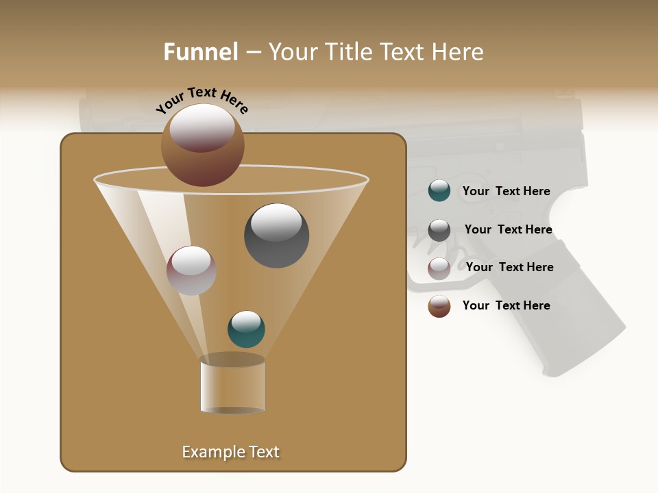 War Military Shooting PowerPoint Template