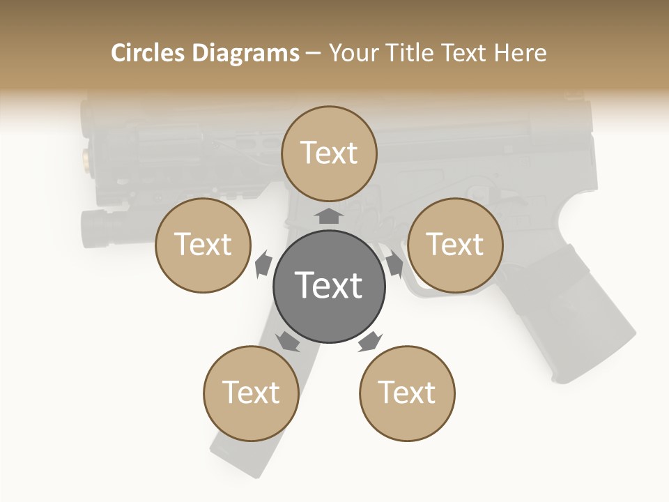 War Military Shooting PowerPoint Template