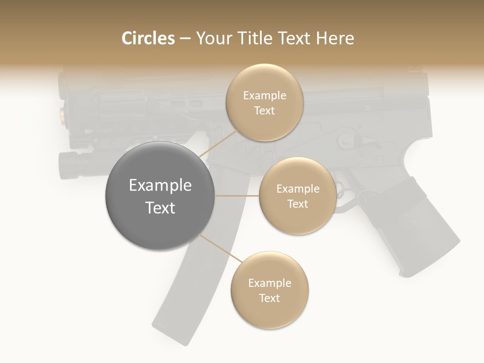 War Military Shooting PowerPoint Template