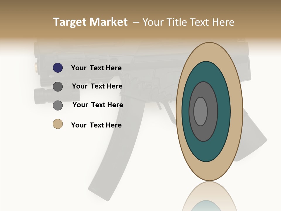 War Military Shooting PowerPoint Template