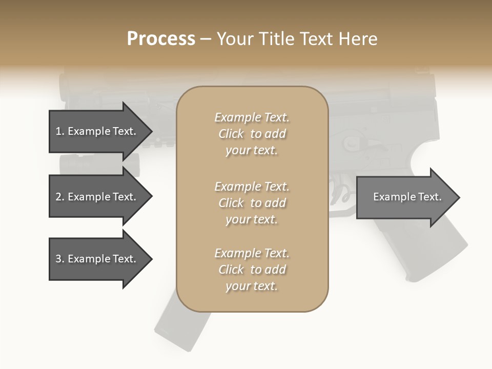 War Military Shooting PowerPoint Template