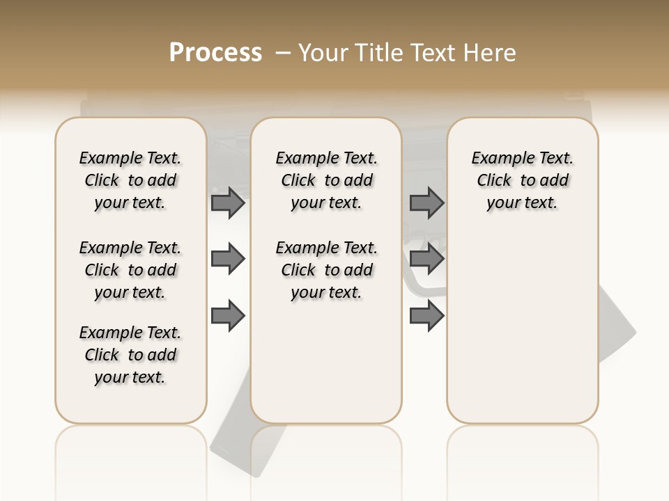 War Military Shooting PowerPoint Template