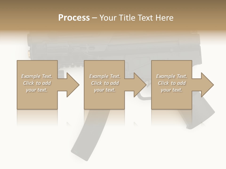 War Military Shooting PowerPoint Template