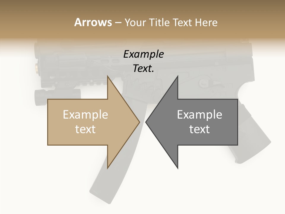 War Military Shooting PowerPoint Template