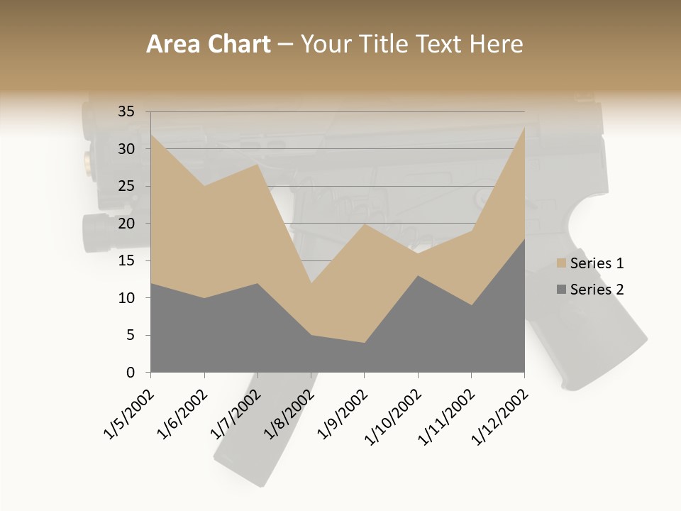 War Military Shooting PowerPoint Template