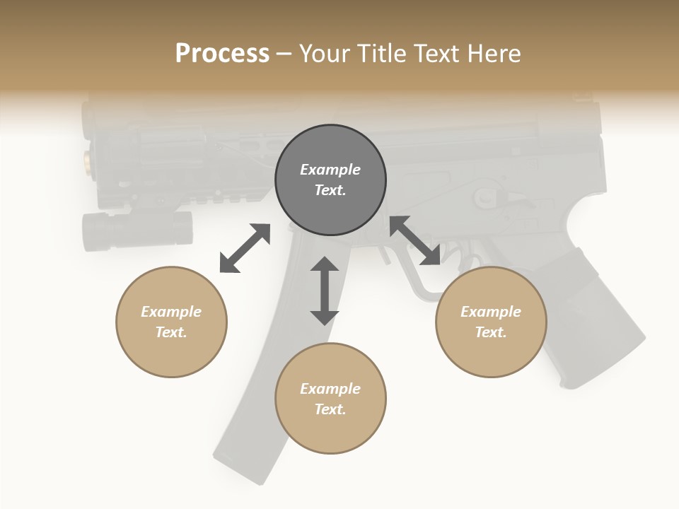 War Military Shooting PowerPoint Template