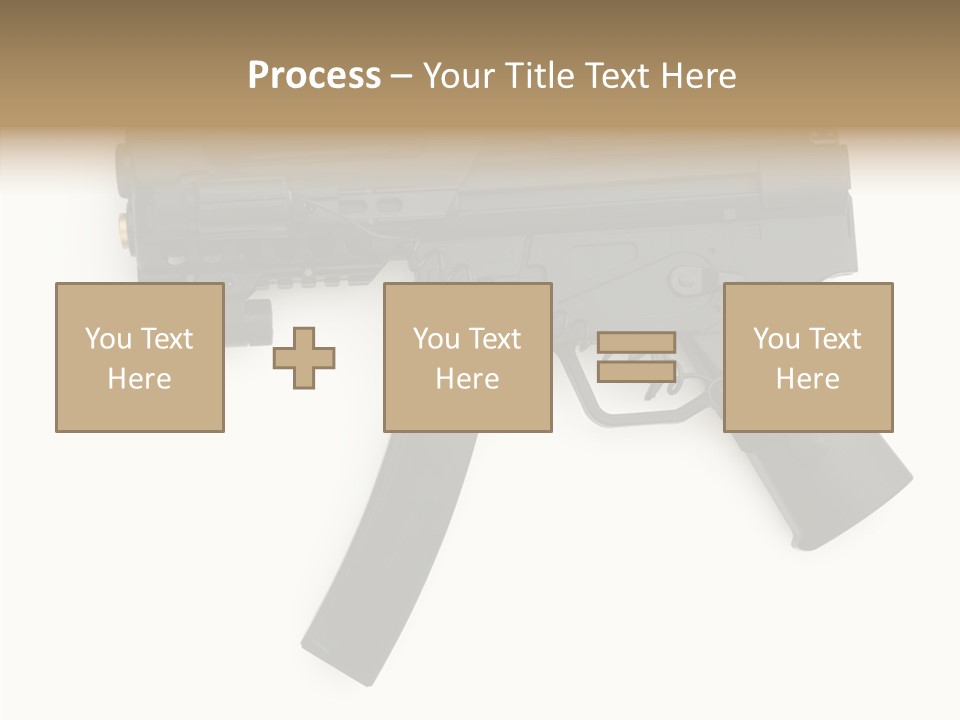 War Military Shooting PowerPoint Template