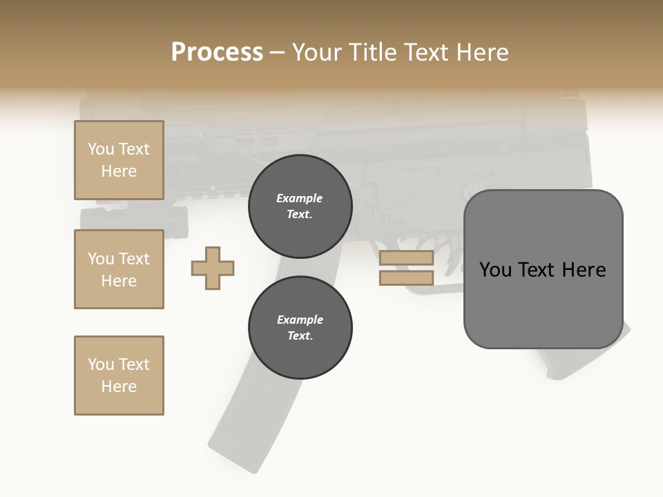 War Military Shooting PowerPoint Template