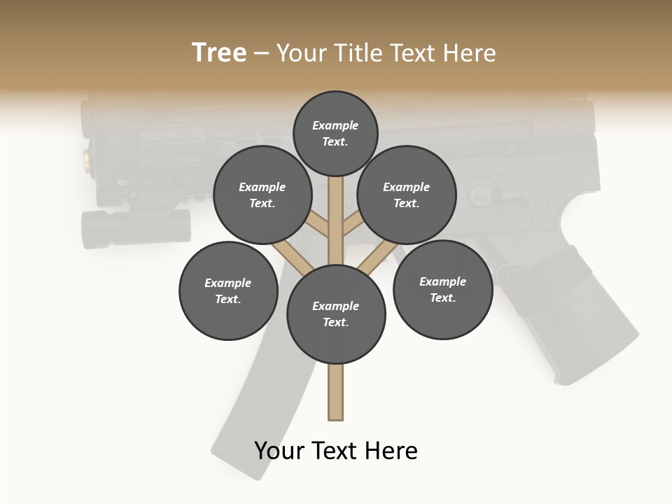 War Military Shooting PowerPoint Template