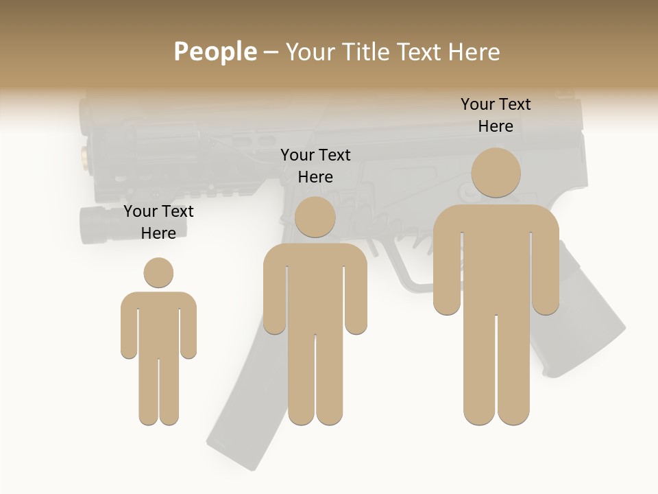 War Military Shooting PowerPoint Template